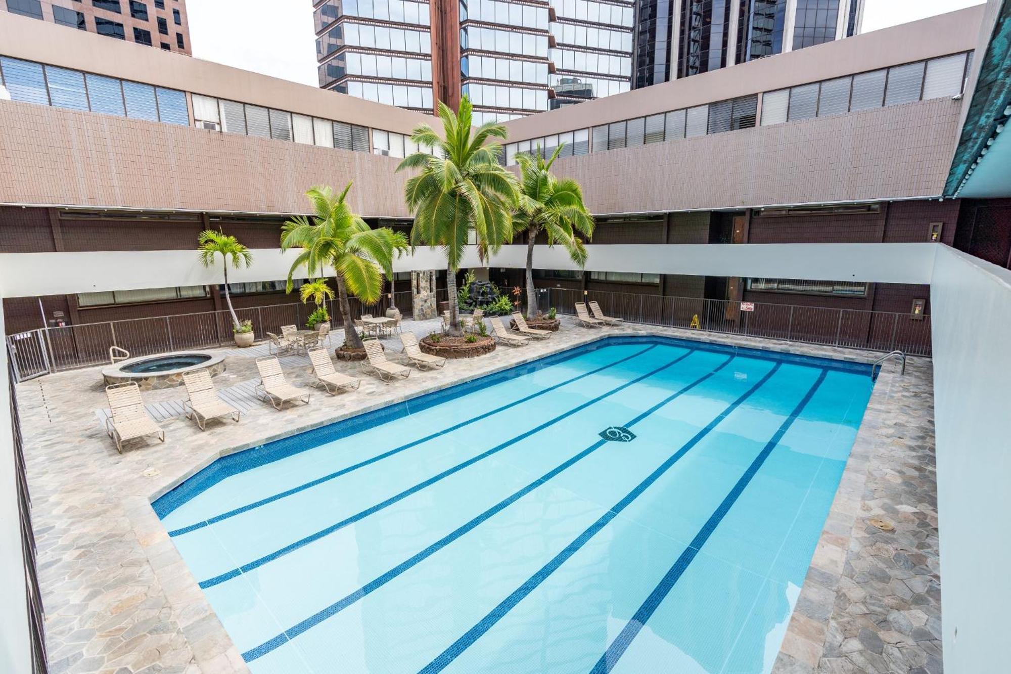 Downtown Honolulu Skyview - 1Bed&Den- Free Parking Apartamento Exterior foto